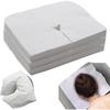 Massage Headrest Covers 100 Pieces Breathable Fabrics Portable Accessories Massage Chairs Headrest Covers for Women Adults
