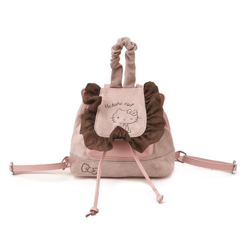 

Милый рюкзак с кошкой в корейском стиле: Женская модная универсальная сумочка розовый