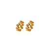 Classic Double Hoop Earrings for Women Chunky Stainless Steel Gold Earring Trend New in Minimalist Pendientes Jewelry