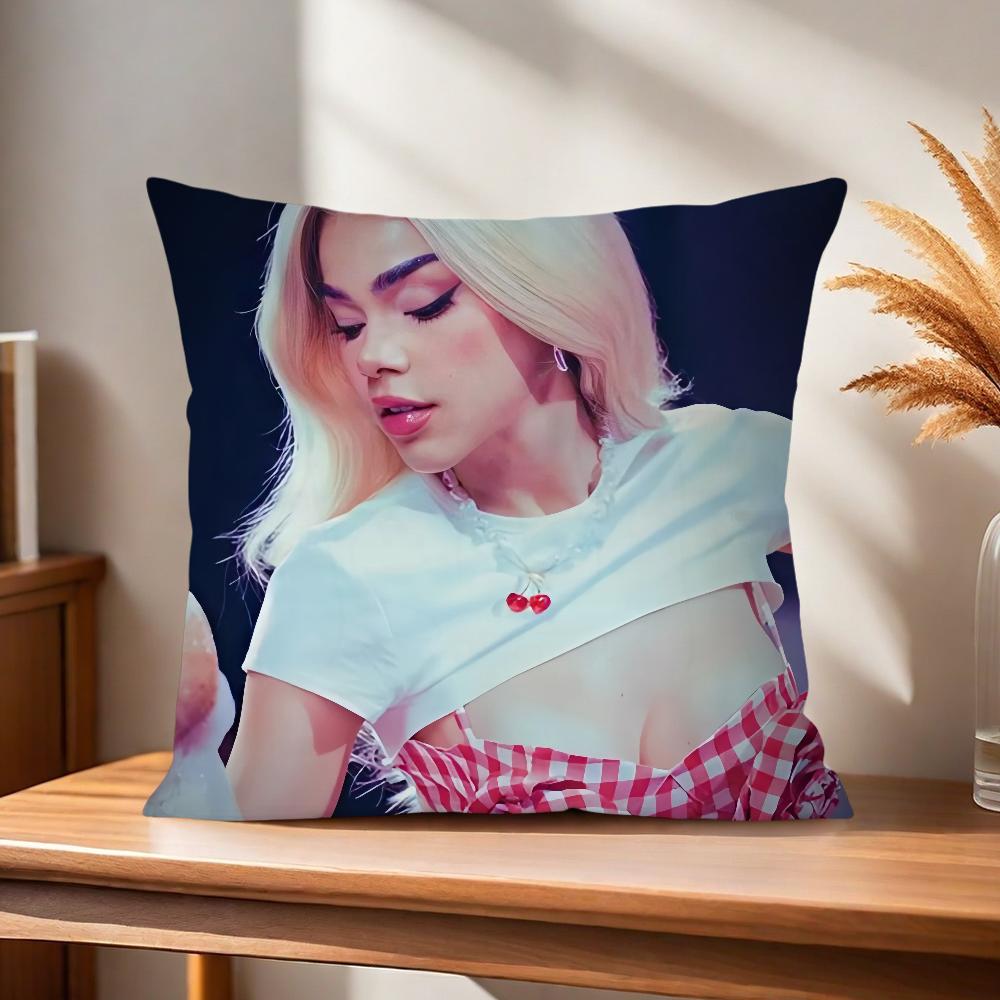 Comfortable Soft Pillow Os Case For K-Kenia Sofa Living Singer Room Pink Aura Home Office Decor And Protective Covers