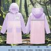 Kinder-Regenmantel Jungen mit Schultasche Kinder Ganzkörper Wasserdicht Baby Kindergarten Grundschüler Spezieller Poncho für die Schule