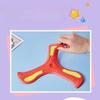 Plastic Three-leaf Cross Flying Disc Soft Spinner Three-Bladed Children Boomerang  Outdoor Toys