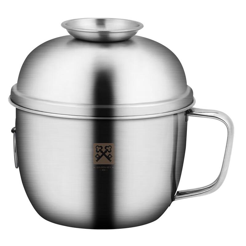 304 Stainless Steel 14cm Multi-Layer Lunch Box & Fast Food Cup