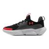 Under Armour Flow Futr X 3 Rundzehen Schnürschuhe Stoßdämpfend Langlebig Low-Top Basketballschuhe Unisex Sneaker Grau 3026630-102