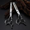 6.0" Little Dragon Handle Napsun Hairdressing Scissors - Barber, Straight, Bangs, Serrated, Thinning.