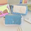 Desktop Storage Polka Dot Pencil Case Pencil Pouch Y2K Star Bow Stationery Bag  School Supplies
