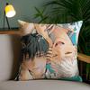 Anime The Summer Hikaru Died Pillow Case Antidustmite Invisible Zipper Sofa Bed