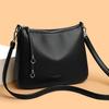 Women Casual Shoulder Bag Retro Tassel Crossbody Bag Middle-aged Mother Bag for Daily  for Daily Commute Work Shopping and Weekend Outings