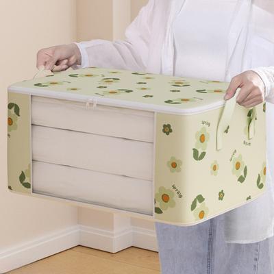 Aufbewahrungstaschen mit großer Kapazität für die Organisation von Kleidung, Vliesstoff, Kleiderschrank, Decke, Bettwäsche, feuchtigkeitsbeständiger, staubdichter Behälter