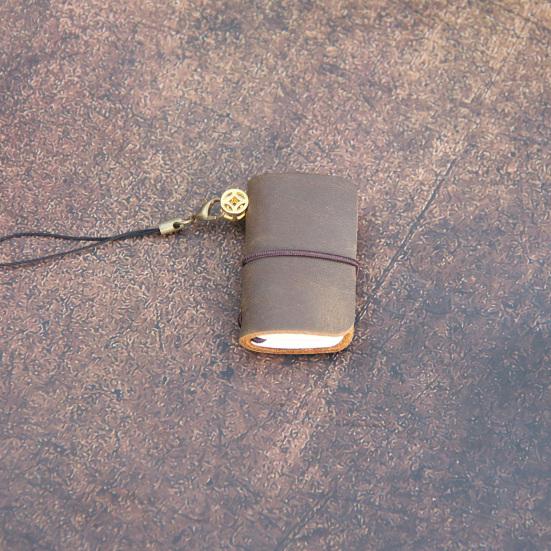 Vintage Armas Mini Märkmik Kunstnahast Kaane ja Rihmaga Täidetav Väike Reisi Päevik Tasku Päevik Reisimiseks Kirjutamiseks