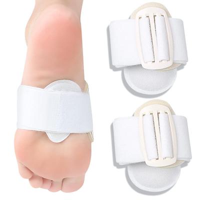 Nuovo Cuscinetto per Arco Alluce Valgo Assorbimento degli Urti e Sollievo dalla Pressione Cuscinetto per Piede in Lattice Supporto Antiscivolo per Piedi Piatti da Uomo e da Donna