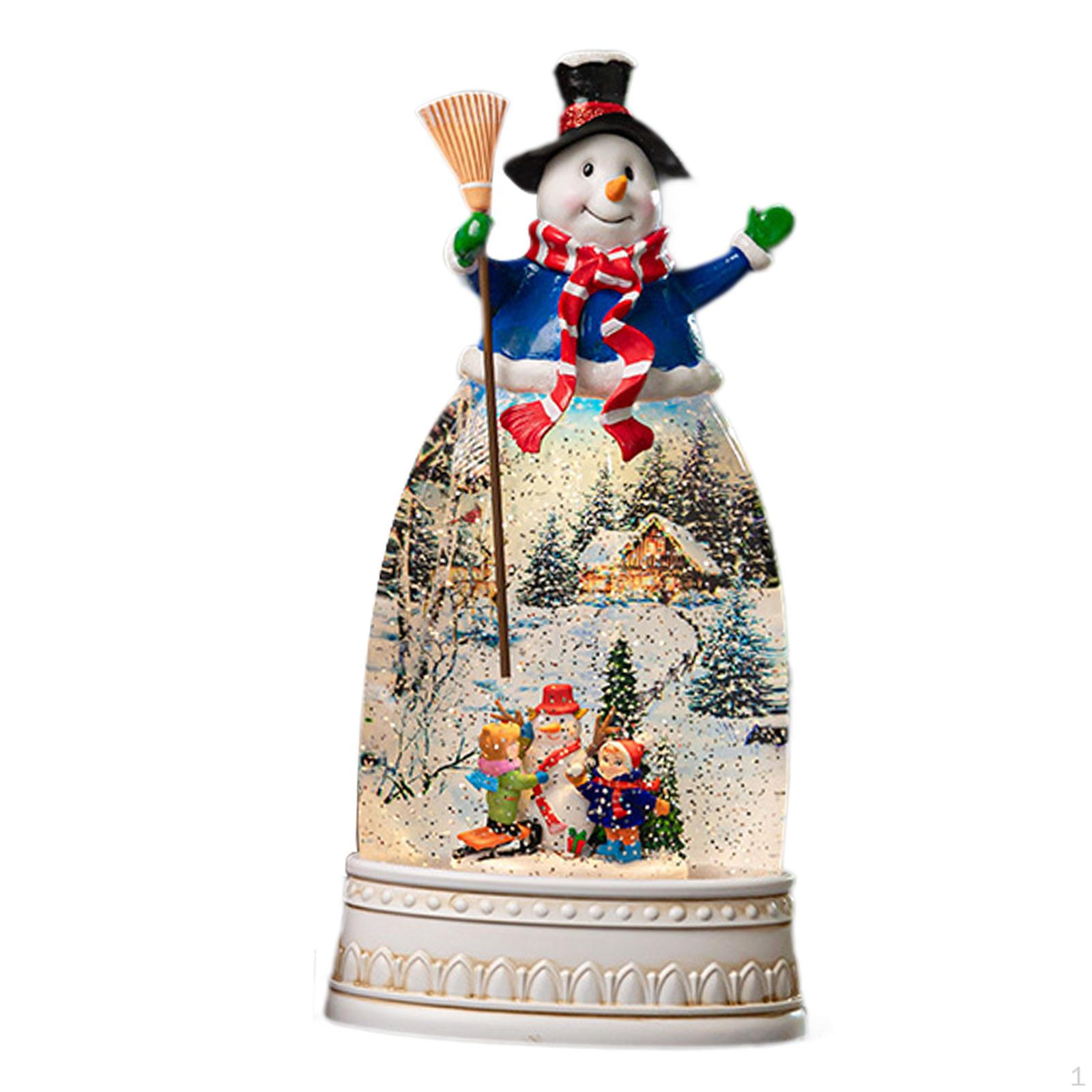 

Рождественский снежный шар, фонарь, центральный элемент стола, музыкальная шкатулка с подсветкой для Snowman