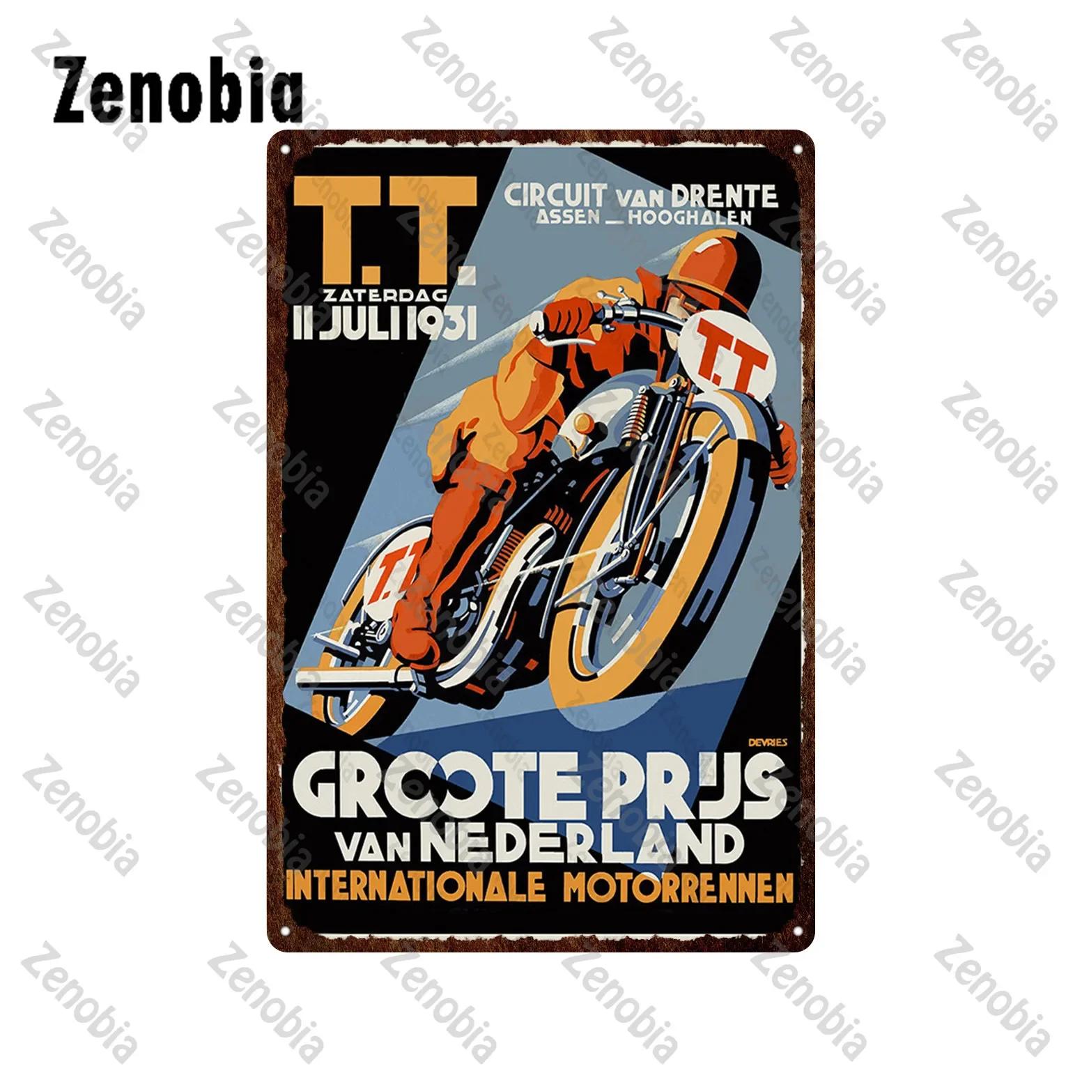 

Мотоциклы металлические знаки жестяная вывеска Ace Cafe London Road Race настенные наклейки остров Мэн 1962 TT Garage Bar Pub украшение стены дома 20x30cm（7.8x11.8inch）