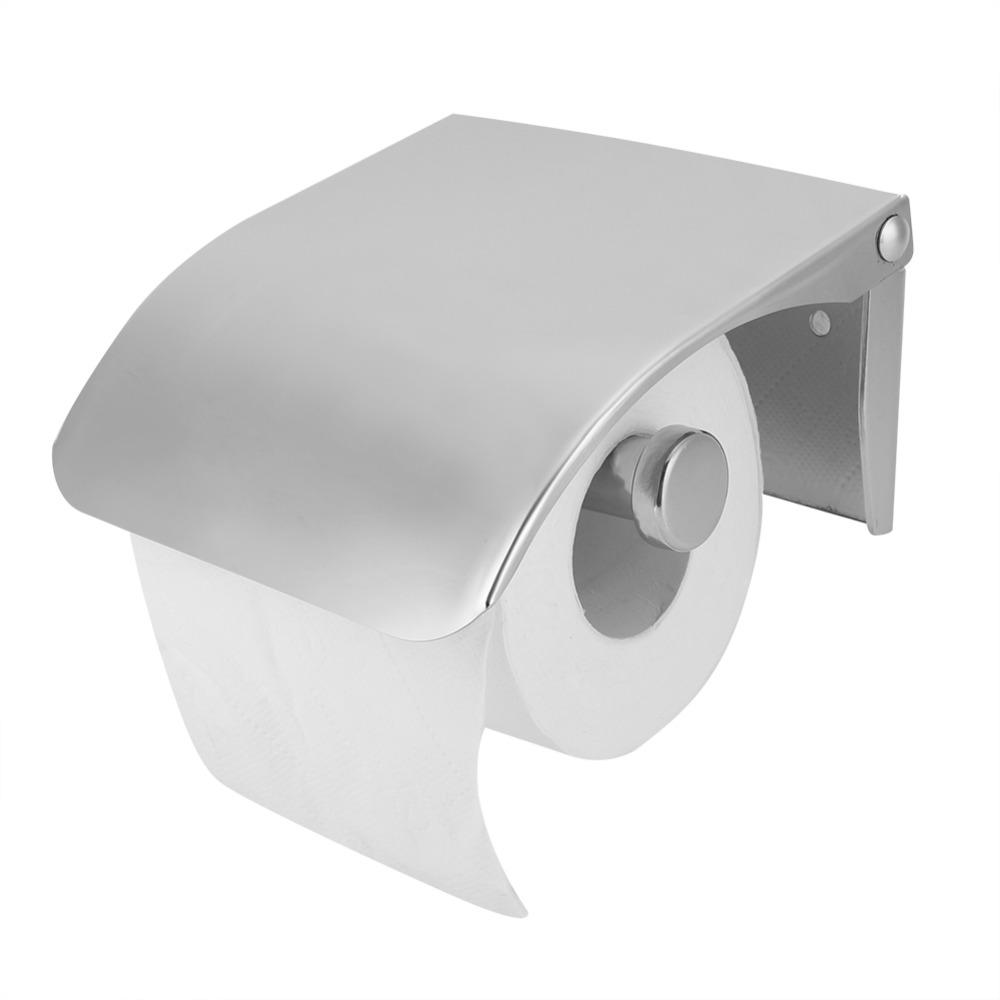 Wall Mounted Tissue Paper Holder Stainless Steel Tissue Roll Dispenser Home Hotel