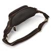 Retro Style Men's Leather Waist Bag Crazy Horse Leather Men Male Waist Pack Belt Pouch Hot Selling Male Bags Vintage Retro