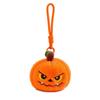Halloween Toy Stuffed Doll for Decoration, Soft Pumpkin Hanging Ornament