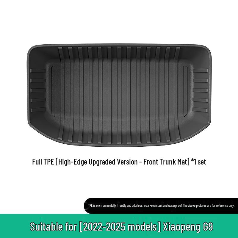 Xiaopeng G9 Car Floor & Trunk Mats: Custom Fit for 22-25 Models, TPE Material, Includes Seat Back Mats