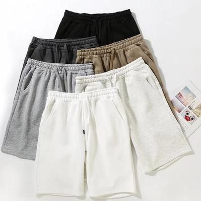 Dames Zomer Casual Effen Kleur Wijde Pijpen Katoenen Shorts