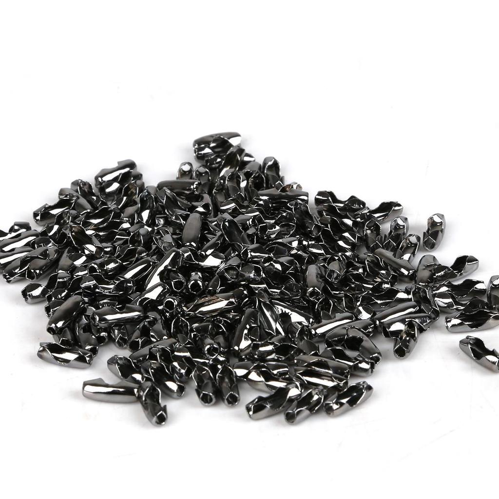 200Pcs Vintage Metal Beads Buckle Chain Clasps Connect Buckle DIY Necklace Bracelet Connectors Jewelry Findings