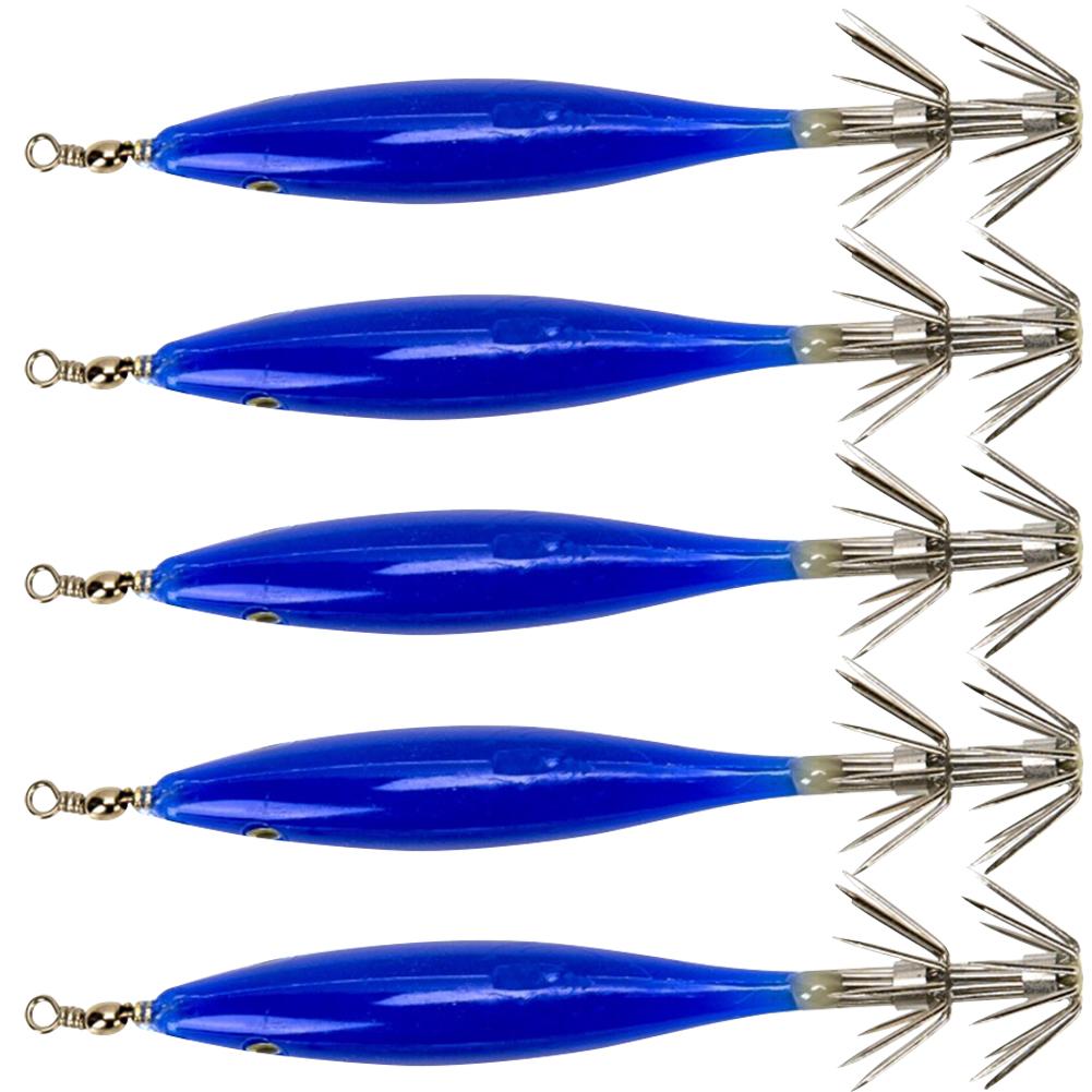 Светящаяся рыболовная приманка Рыболовные снасти Искусственные джиги Яркие с крючком-кальмаром Крючок-приманка Рыболовные снасти Приманки-джиги для кальмара