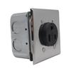 NEMA 6 50R 50A Power Outlet Receptacle, Electrical Socket for Welders, Plasma Cutters, Electric Ranges, Dryers, and