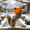 Backyard Paradise Feeding Tool Dinosaur Head Squirrel Feeder, Outside Hanging Funny Dino Face Feeder Face, Garden Wild for Patio Decor Easy Fill