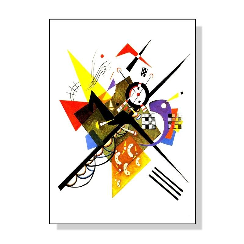Wassily Kandinsky Geometric Wall Art Poster Prints Modern Abstract Style Canvas Painting Picture for Living Room Home Decor