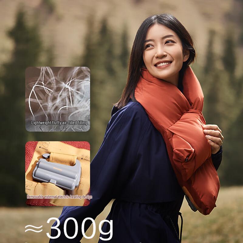 Banana Under Smart Heating Fleece Scarf