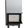 Steel fireplace KRATKI MBZ 13 kW Ø 200 self closing door