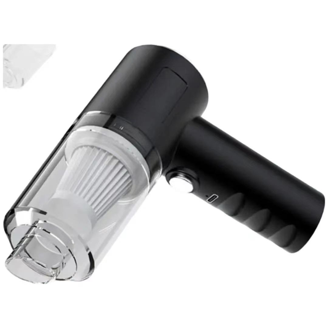 

PCMOS 1 шт. беспроводной пылесос двойного назначения для дома и автомобиля 120 Вт мощный мощный пылесос черный чёрный