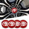 4 Pezzi 56mm Adesivi Ruote Auto Tappo Centrale Mozzo Emblema Auto Badge Decalcomania Per Per Toyota Yaris Corolla Prius Auris Camry Avalon Sienna