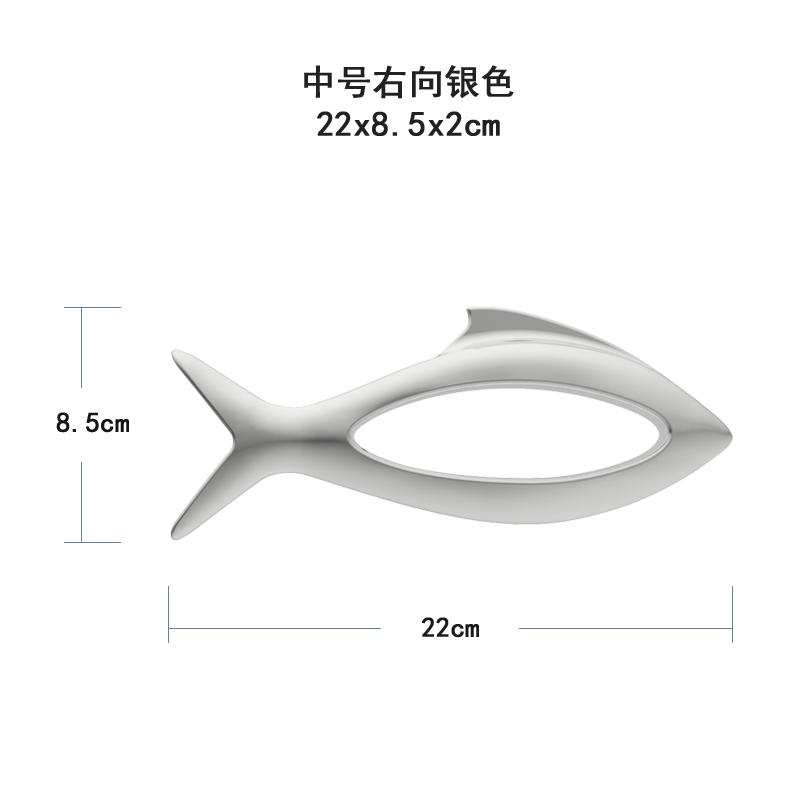 Wall Decor Creative Plastic Electroplating 3D Fish Home Decoration Living Room Sofa Background Wall Decoration Hanging Decor