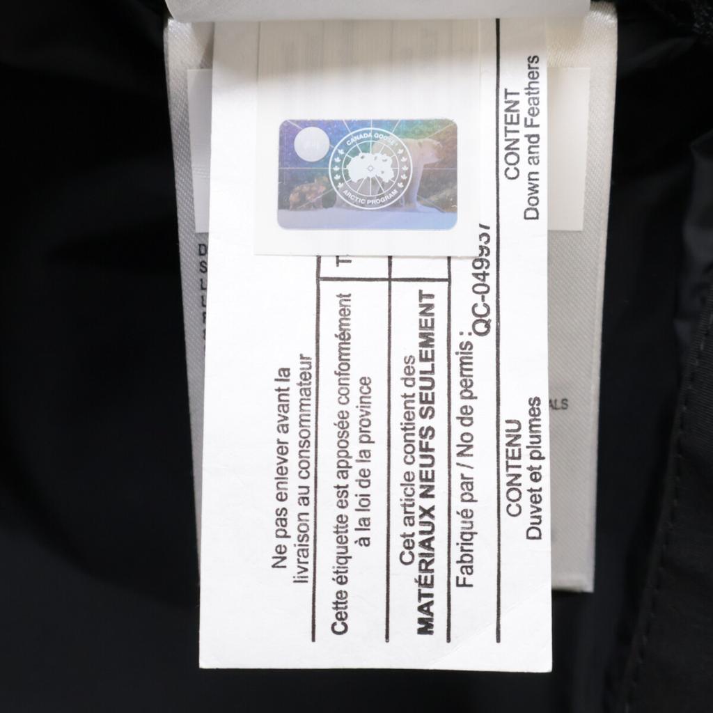 CANADA GOOSE Domestically authorized 3824LB Lindale Black Disc Down Jacket Jacket blackUsed