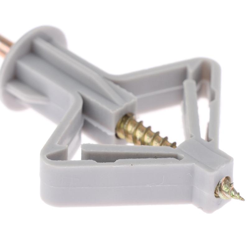 Kit 20 Pezzi Tasselli ad Espansione per Cartongesso con Viti Autoperforanti Muro Casa Forato