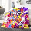 1Pc Circus Carnival Characters Blanket Soft Throw Blanket For Home Bedroom Bed Sofa Travel Office Solid Christmas Blanket