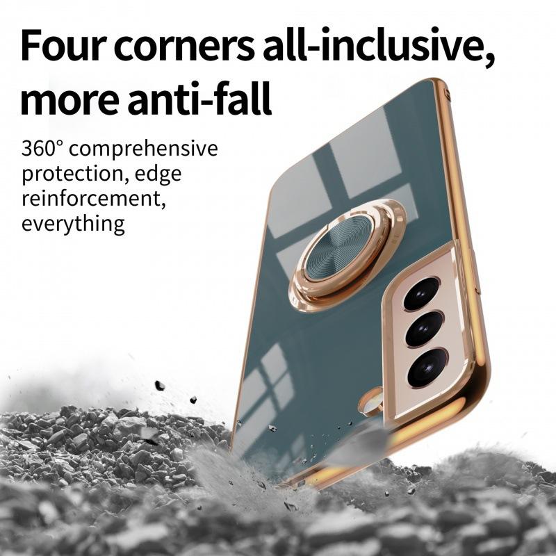 Samsung S11Ultra mobile phone case A11 electroplated 11 ring buckle s11plus magnetic car S11ultra