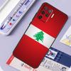 Lebanon Flag Map For Oppo A96 A76 A16 A94 A74 A54 A15 A18 A38 A58 A78 A98 A40 A60 A80 A57 A17 A77 A5 Pro Case