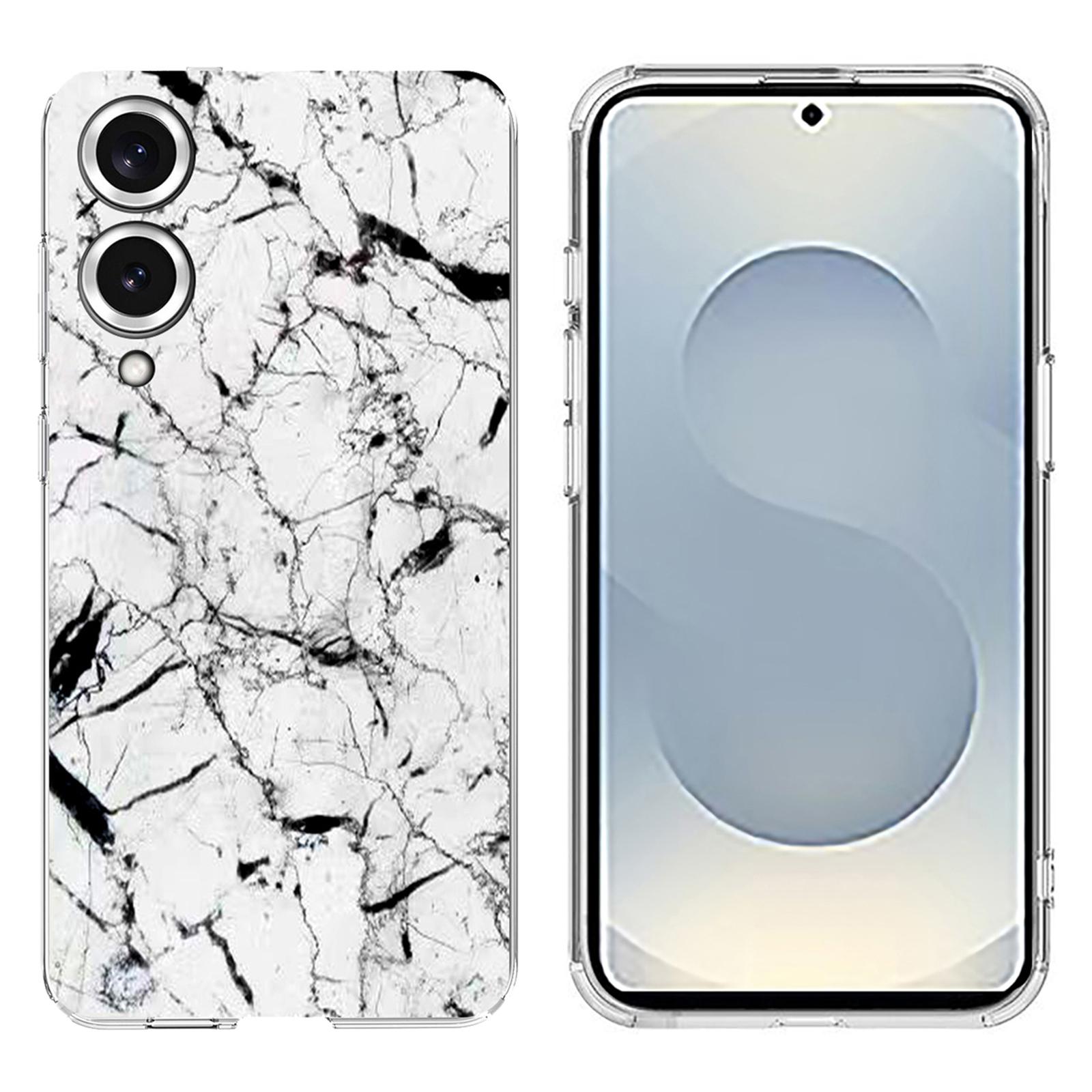

Soft TPU Case for Samsung Galaxy S25 Edge Marble Pattern Printing Phone Cover A