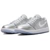 Air Jordan 1 Low Golf Gift Giving Pack Unisex Sneakers Silver Metallic-Silver Photon-Dust FD6848-001