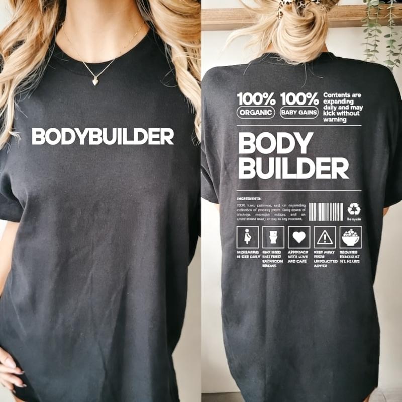 

Беременность бодибилдера Объявление Унисекс Фитнес Тренировка Раскрытие Футболка Тяжелая атлетика Объявление Унисекс Наряд Партнер по спортзалу Подарок для будущей матери S