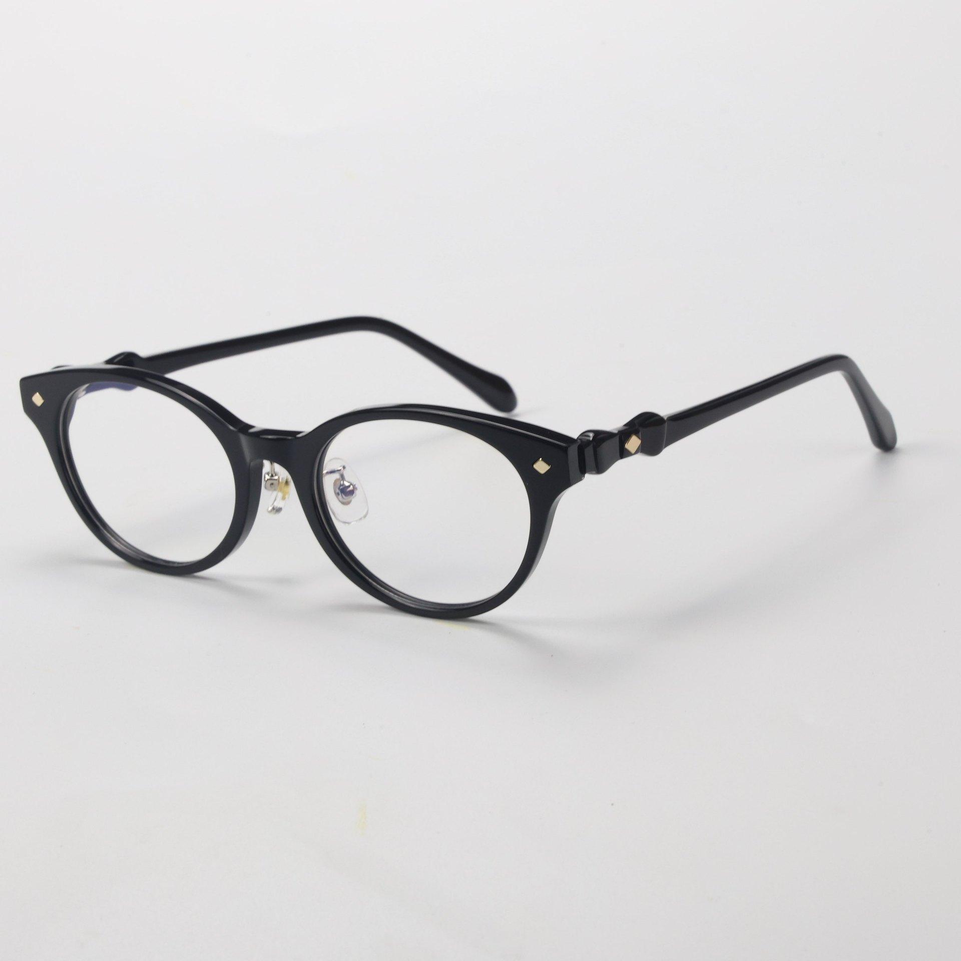 

Новая стильная ацетатная оправа для очков, женские оптические очки по рецепту, мужские очки для близорукости, для чтения, с защитой от синего света