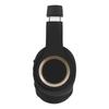 Head-mounted Bluetooth Wireless Headphones with Large Earcups, Retractable Metal Design, Matte Finish, New Private Mold