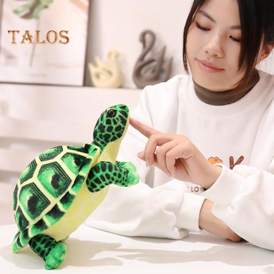 Țestoasă de mare de pluș păpușă realistă broască țestoasă pernă moale animal de pluș pentru copii fete acasă decor cadouri de Ziua Îndrăgostiților