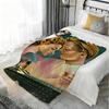 The Titanic Hot Movie Throw Thick Flannel Blanket Lightweight Warm Cozy Skin-Friendly Throw for Sofa Bed Office Winter Use
