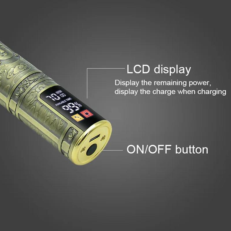 LCD Digital Display T9 All Metal Shaver Reise Bærbar Elektrisk Barber Elektrisk Pusher Hårklippemaskin for kvinner