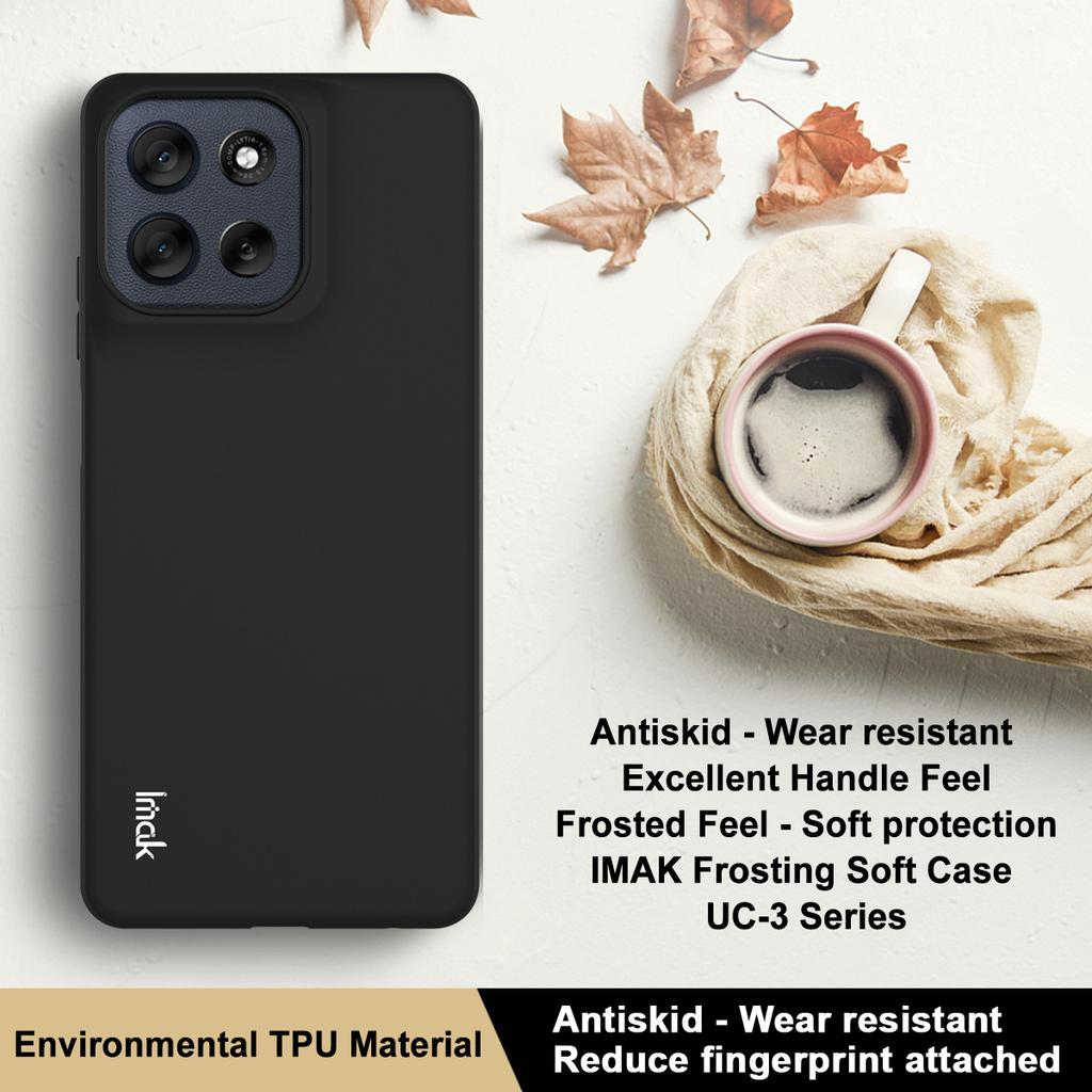 IMAK UC-3 Serie für Motorola Moto G56 5G Hülle Matt Anti-Fingerabdruck Weiche TPU-Abdeckung