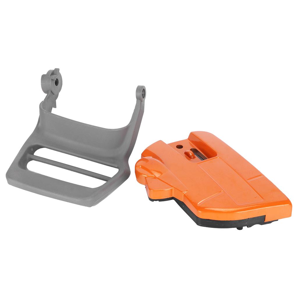 Kettenbremse Seitendeckel Handschutz Passend für Husqvarna 340 345 350 Kettensäge Werkzeugteile