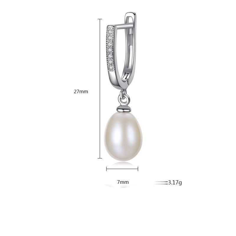 Lindon Women Fashion Artificial Pearl Earrings Wedding Party Gift