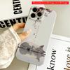 Sleeping Cat Under Cherry Blossoms Reflection All Inclusive Film Hard Phone Case, Compatible with iPhone 18 Pro Max 17 16 15 14 13 12 11