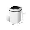 Kitchen Trash Bin Bathroom Touch Trash Can In The Toilet Smart Garbage Bucket Waste Bins Dustbin Smart Trash Can Kitchen